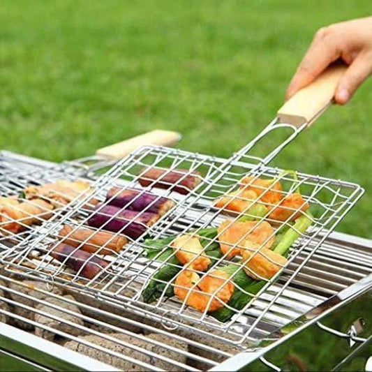 BBQ Grill Net Clip-Silver (P-3140)